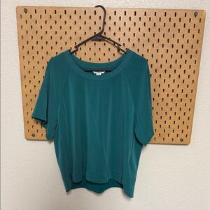 Athleta Teal Short Sleeve Tee